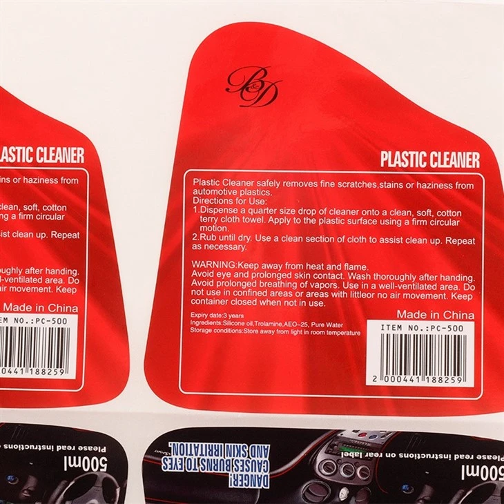Customize Car Labels factory
